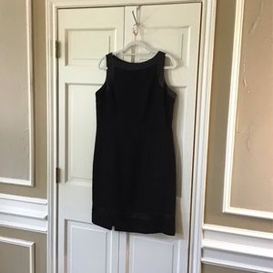 Amanda Smith Sleeveless Black Dress Size 14